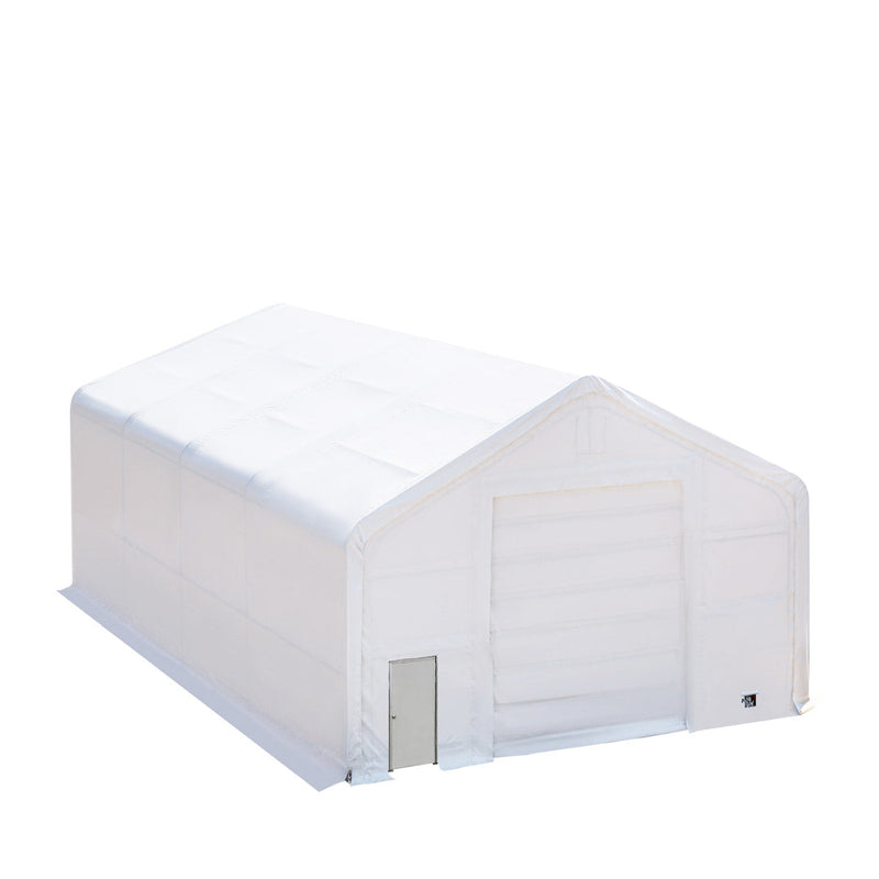 30' x 40' Dual Truss Storage Shelter with Heavy Duty 17 oz PVC Cover GMD-DT3042(Previously GMD-DT3041)