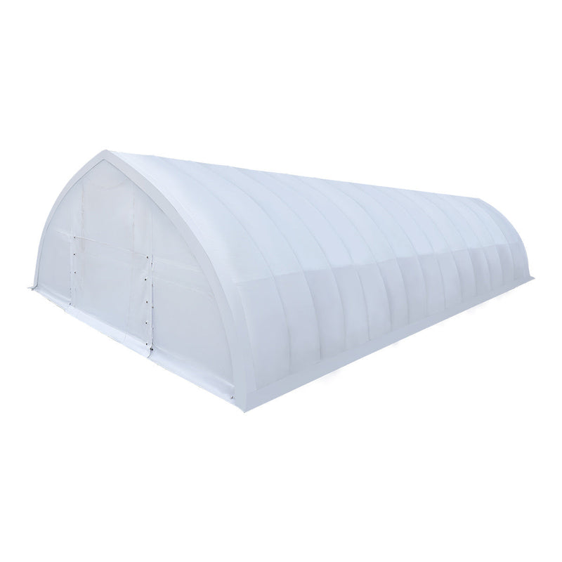 30' x 60' Peak Ceiling Storage Shelter with Heavy Duty 17 oz PVC Cover & Drive Through Doors, GMD-ST3062V (Previously ST3060V)