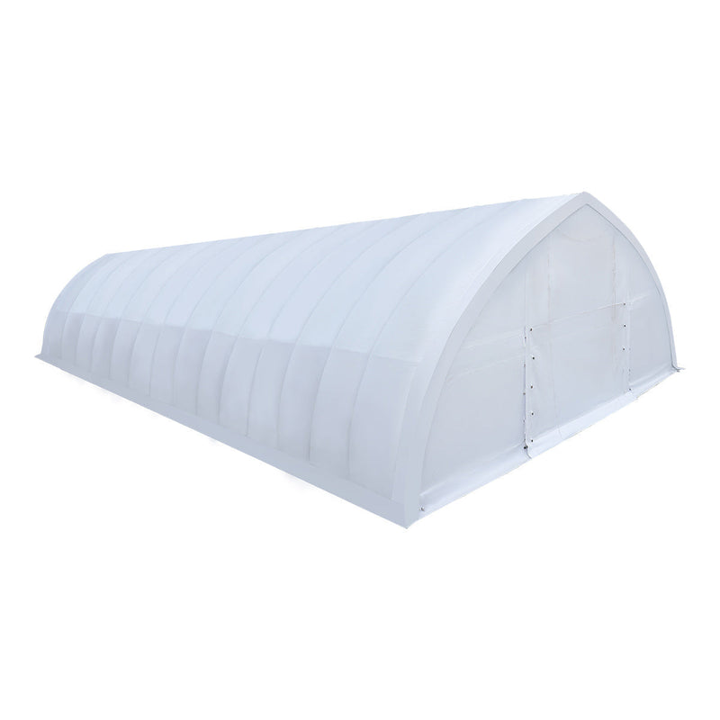 30' x 60' Peak Ceiling Storage Shelter with Heavy Duty 17 oz PVC Cover & Drive Through Doors, GMD-ST3062V (Previously ST3060V)