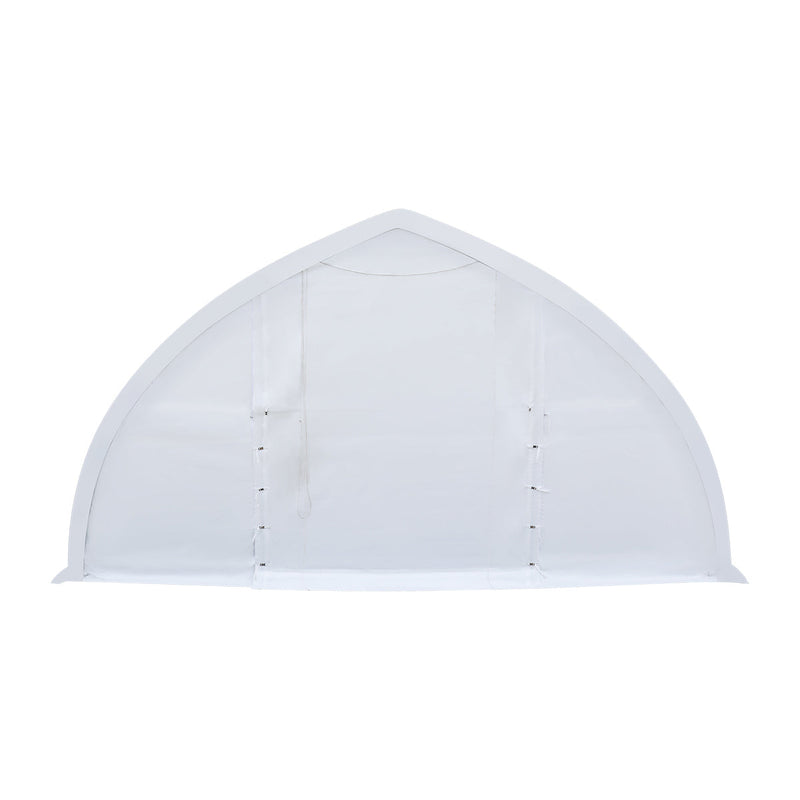 30' x 60' Peak Ceiling Storage Shelter with Heavy Duty 17 oz PVC Cover & Drive Through Doors, GMD-ST3062V (Previously ST3060V)