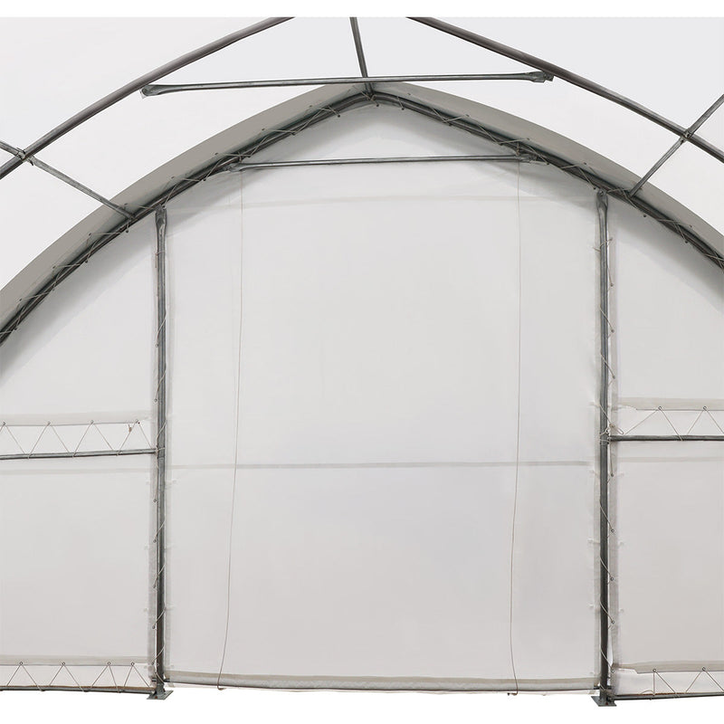 30' x 60' Peak Ceiling Storage Shelter with Heavy Duty 17 oz PVC Cover & Drive Through Doors, GMD-ST3062V (Previously ST3060V)