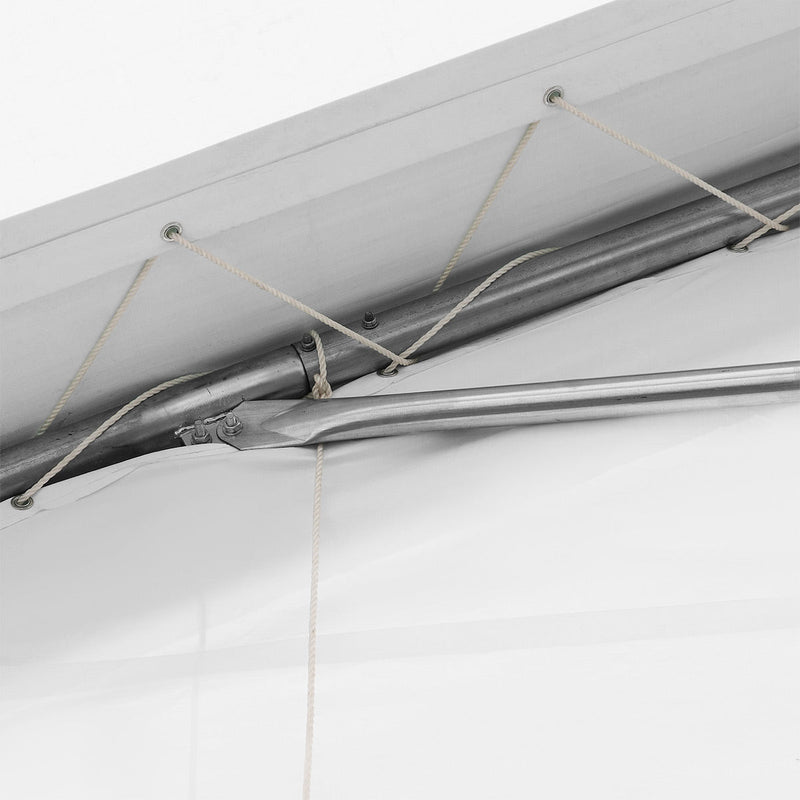30' x 80' Peak Ceiling Storage Shelter with Heavy Duty 11 oz PE Cover & Drive Through Doors, GMD-ST3082E (Previously ST3080E)