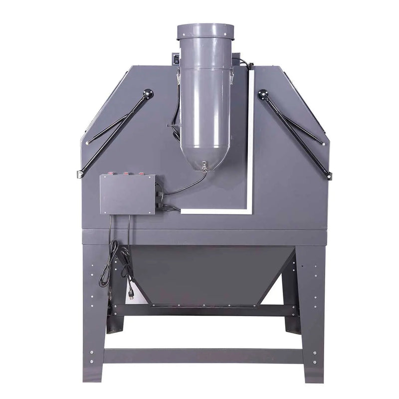 320 Gallon/1200L Commercial Cabinet Sandblaster, Dual Station Back to Back, Vacuum System, Oversized Window GMD-ABC120