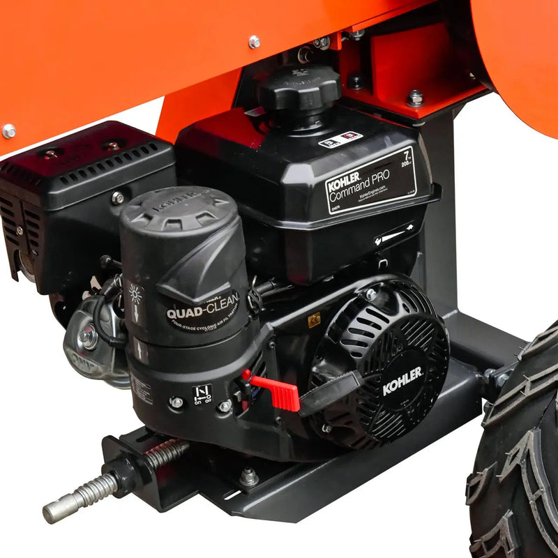 34 Ton ATV/UTV Tow-Behind Log Splitter, 7 HP Kohler Gasoline Engine, 28" Log Diameter Capacity, 3-Sec Cycle Time, GMD-GLS34