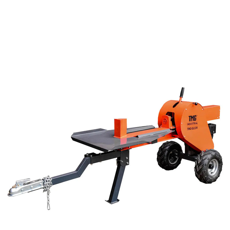 34 Ton ATV/UTV Tow-Behind Log Splitter, 7 HP Kohler Gasoline Engine, 28" Log Diameter Capacity, 3-Sec Cycle Time, GMD-GLS34