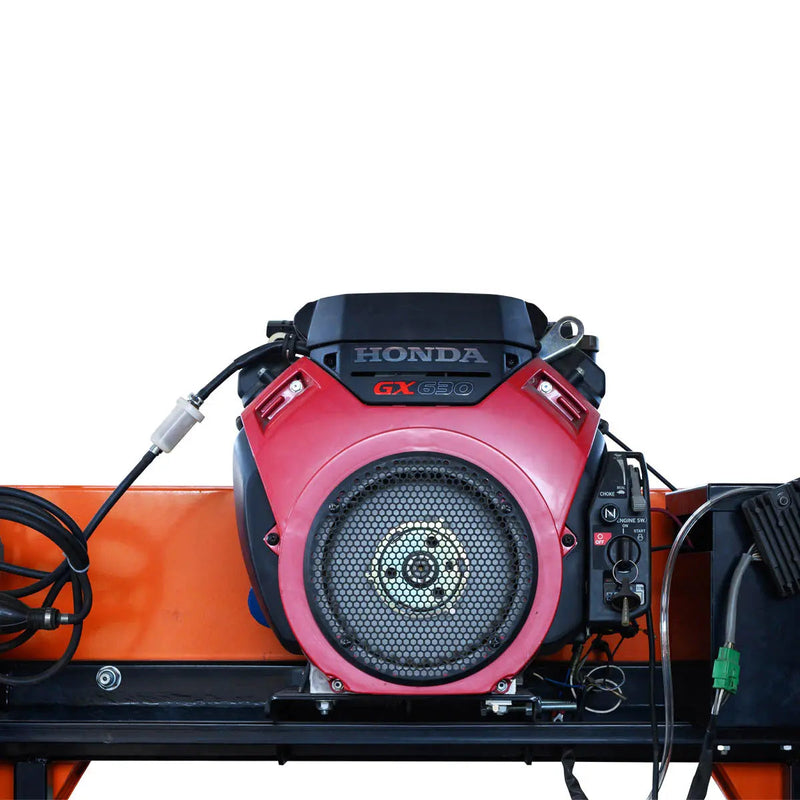 36" Portable Sawmill, 21 HP Honda V-Twin Engine, 13' Log Length, 4-Post Carriage with Saw Head Anti-tip Self-locking, GMD-PSM36