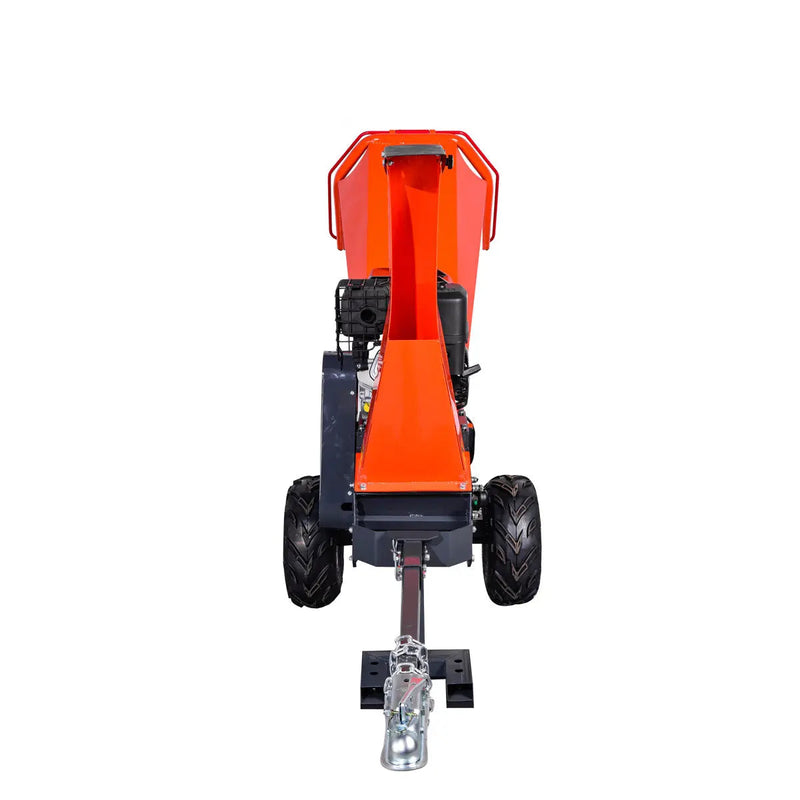 4-3/4" Wood Chipper Powered by 13.5 HP Briggs & Stratton Engine, ATV Tow-Behind, 12'' Reversible Blade, Dual Belt Drive, GMD-GWC5