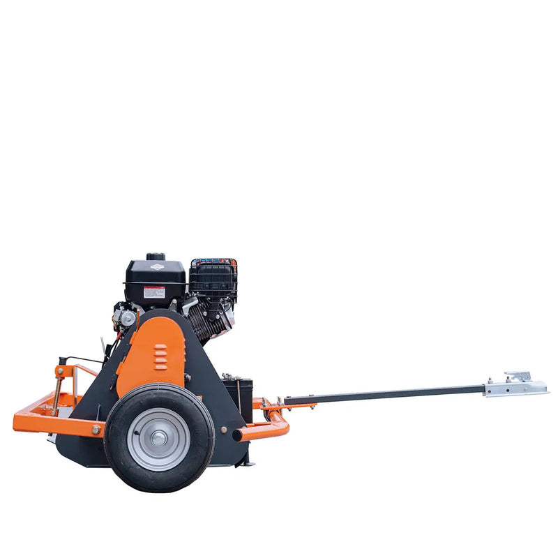 40" ATV Tow-Behind Offset Flail Mower, Briggs & Stratton 13.5 HP Engine, Adjustable Mowing Height, 15" Cut Capacity, GMD-AFM40