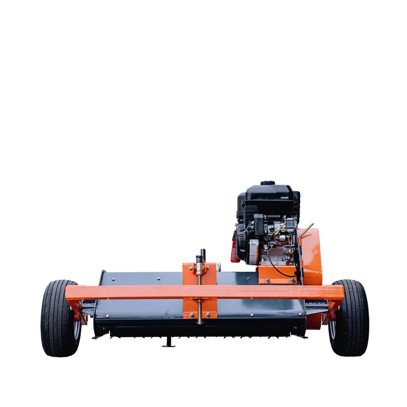 40" ATV Tow-Behind Offset Flail Mower, Briggs & Stratton 13.5 HP Engine, Adjustable Mowing Height, 15" Cut Capacity, GMD-AFM40