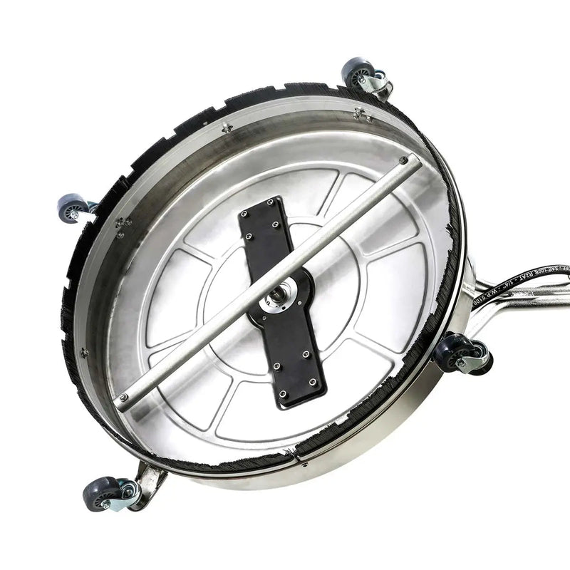 4000 PSI 24" Flat Surface Rotary Cleaner, Stainless Steel Deck, 8 GPM, Swivel Casters, GMD-GWS24