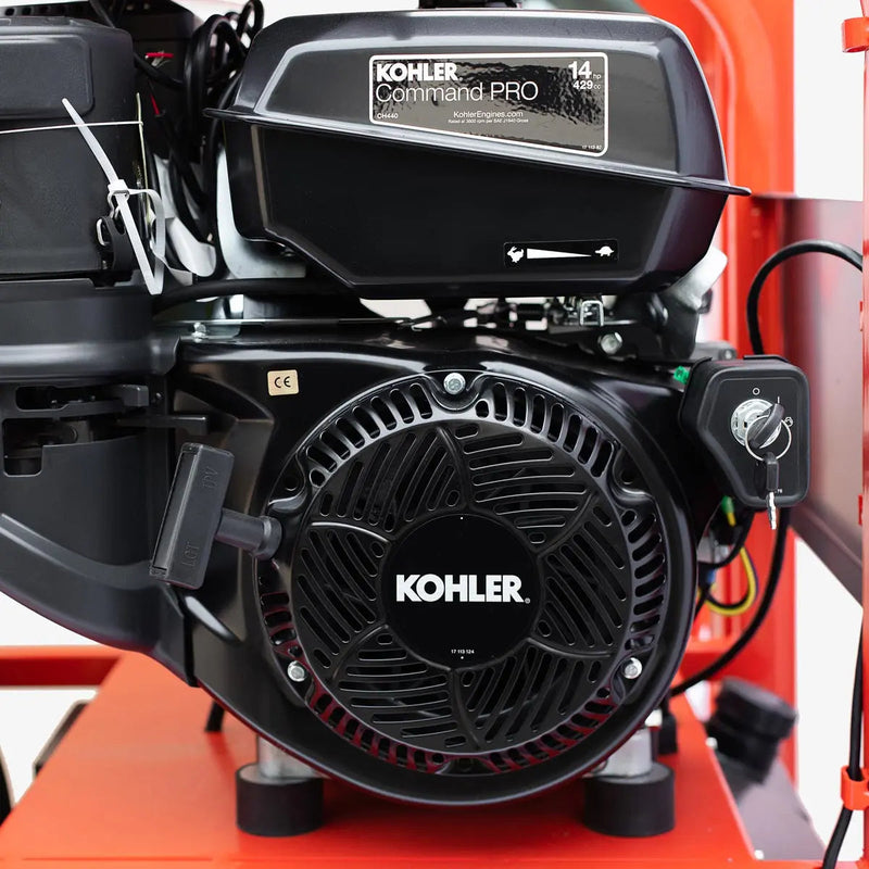 4000 PSI Hot Water Pressure Washer with 245 Gallon Water Tank, 14 HP Kohler Engine (Discontinued – No Longer Available) GMD-HW41T