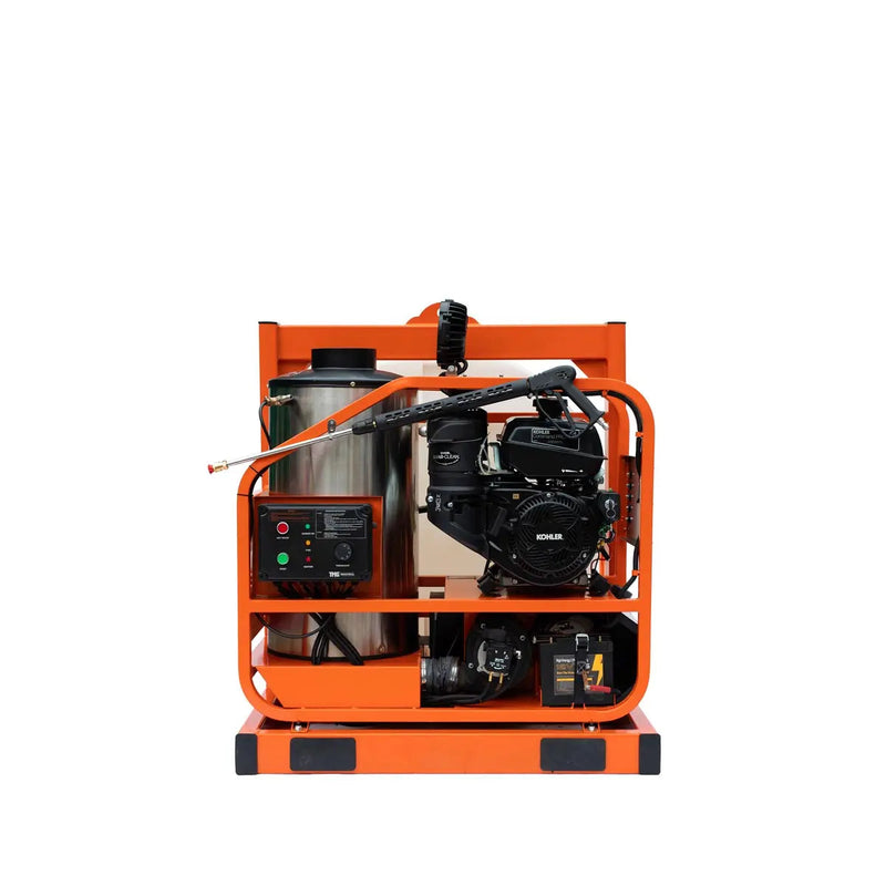 4000 PSI Hot Water Pressure Washer with 245 Gallon Water Tank, 14 HP Kohler Engine (Discontinued – No Longer Available) GMD-HW41T