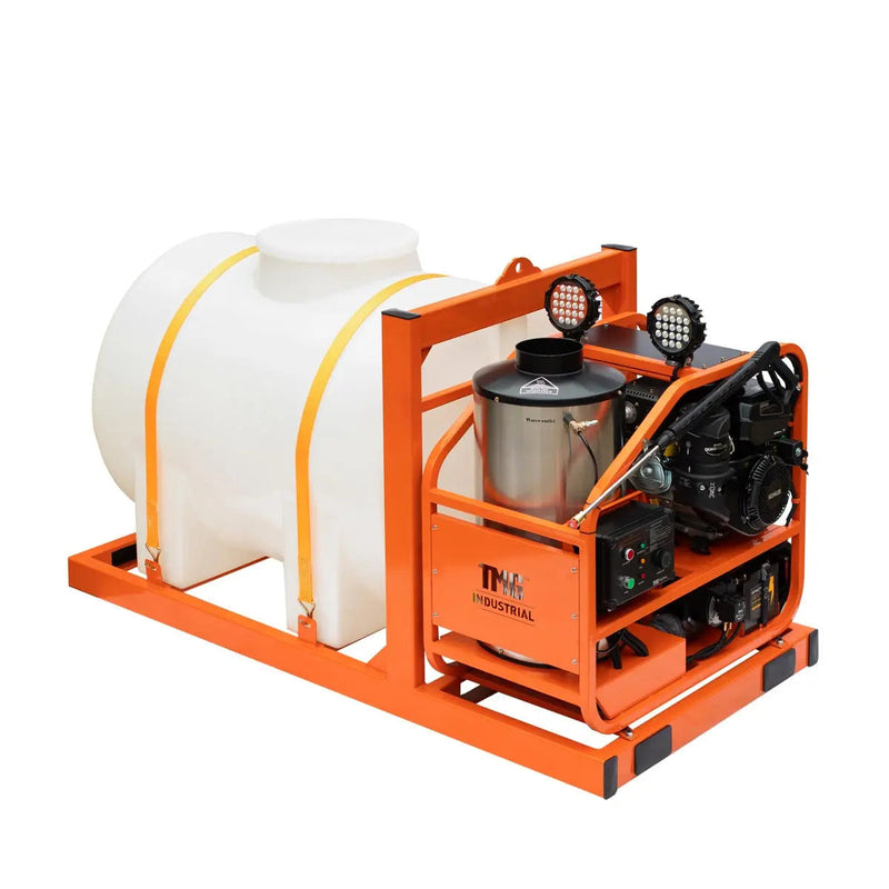 4000 PSI Hot Water Pressure Washer with 245 Gallon Water Tank, 14 HP Kohler Engine (Discontinued – No Longer Available) GMD-HW41T