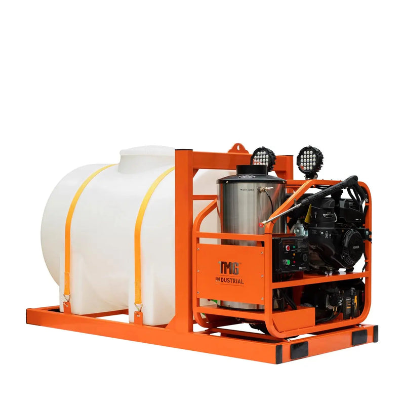 4000 PSI Hot Water Pressure Washer with 245 Gallon Water Tank, 14 HP Kohler Engine (Discontinued – No Longer Available) GMD-HW41T