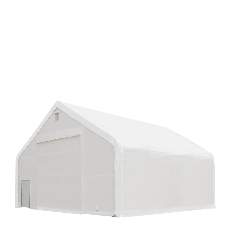 40' x 40' Dual Truss Storage Shelter with Heavy Duty 21 oz PVC Cover & Drive Through Doors, GMD-DT4042 (Previously DT4041)