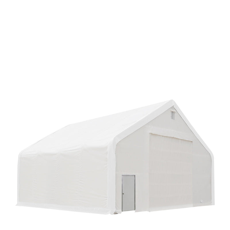 40' x 40' Dual Truss Storage Shelter with Heavy Duty 21 oz PVC Cover & Drive Through Doors, GMD-DT4042 (Previously DT4041)