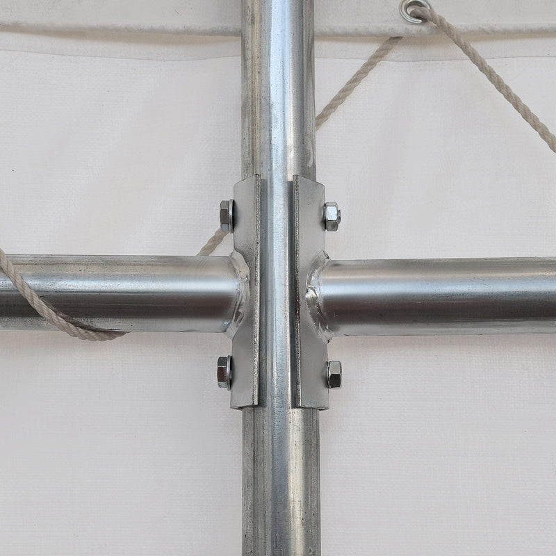 40' x 40' Dual Truss Storage Shelter with Heavy Duty 21 oz PVC Cover & Drive Through Doors, GMD-DT4042 (Previously DT4041)