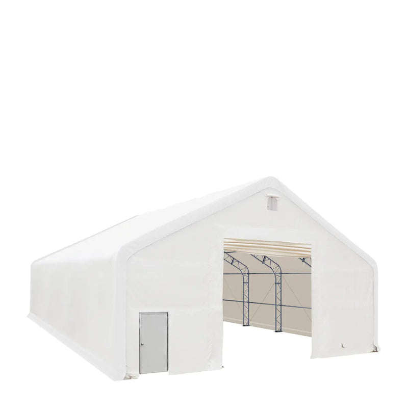 40' x 60' Dual Truss Storage Shelter with Heavy Duty 21 oz PVC Cover & Drive Through Doors, GMD-DT4062 (Previously GMD-DT4061)