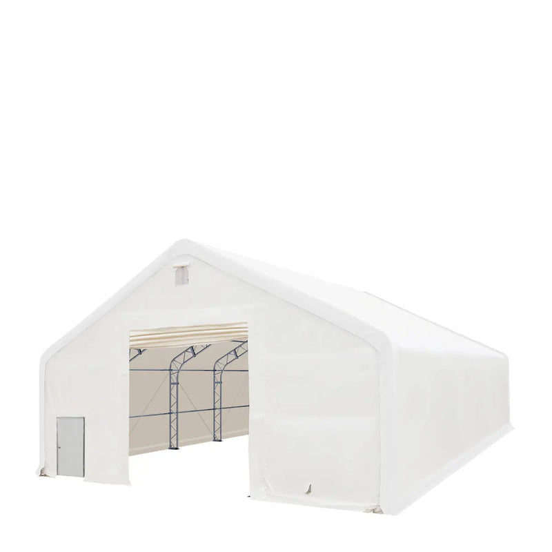 40' x 60' Dual Truss Storage Shelter with Heavy Duty 21 oz PVC Cover & Drive Through Doors, GMD-DT4062 (Previously GMD-DT4061)