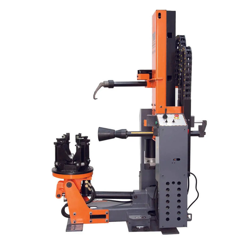 42" Heavy Duty Truck Tire Changer, 59" Tire Capacity, Upright/Vertical Tower Design, Bead Breaker w/Disc & Bead Hook, CSA certified Motor, GMD-TTC42