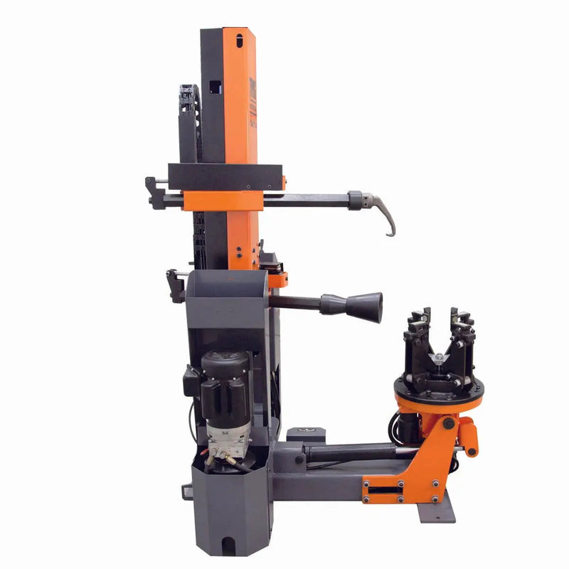 42" Heavy Duty Truck Tire Changer, 59" Tire Capacity, Upright/Vertical Tower Design, Bead Breaker w/Disc & Bead Hook, CSA certified Motor, GMD-TTC42