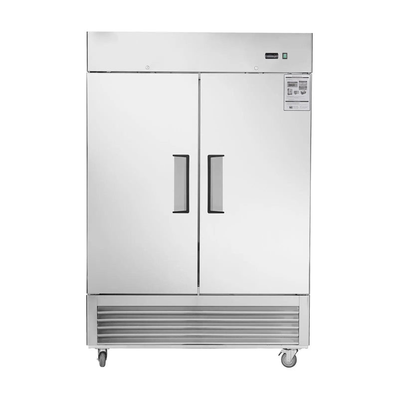 42.2 Cu.ft. Freezer, Double Door, 54" Width, Upright Fan Cooling Freezer, DOBA-FZ42