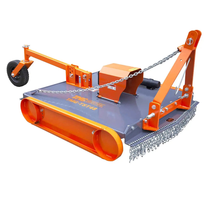 48" 3-Point Hitch Slasher Topper Mower, Category 1 & 2, PTO shaft included, GMD-TST48