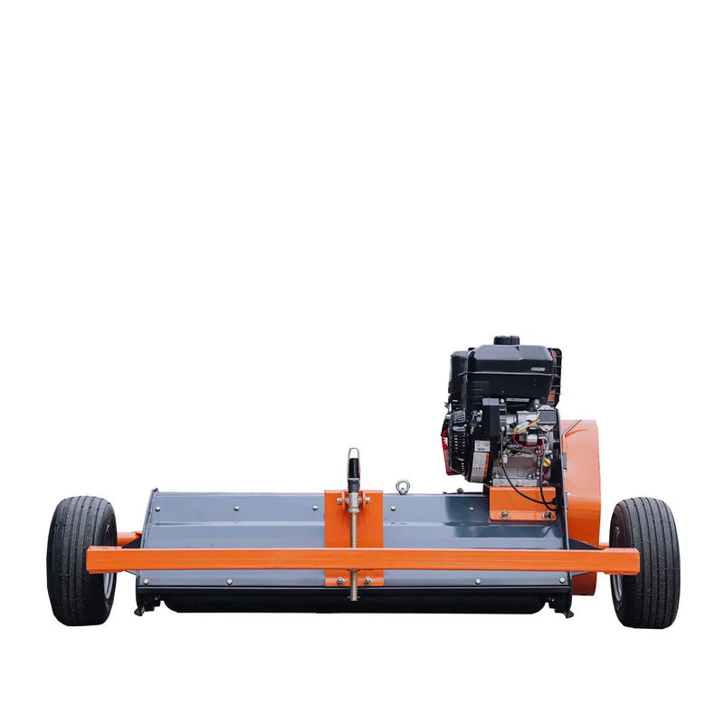 48" ATV Tow-Behind Offset Flail Mower, Briggs & Stratton 13.5 HP Engine, Adjustable Mowing Height, 15" Cut Capacity, GMD-AFM48