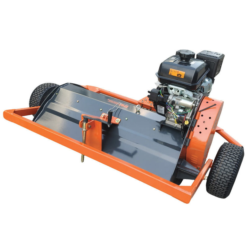 48" ATV Flail Mower Slasher with 14 HP Kohler Engine and Tow-Behind Side Shift, GMD-AFM48K
