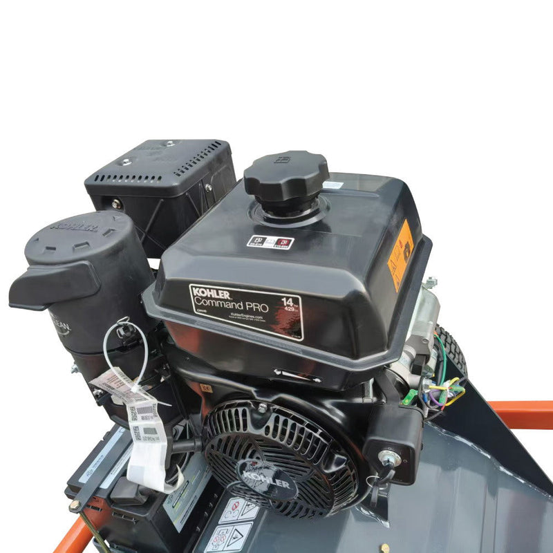48" ATV Flail Mower Slasher with 14 HP Kohler Engine and Tow-Behind Side Shift, GMD-AFM48K