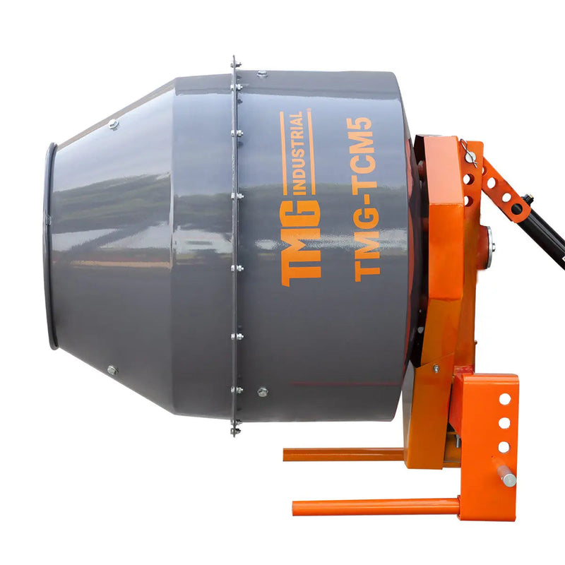 5 Cu-Ft 3-Point Hitch Cement Mixer, PTO Shaft Included, Category 1 & 2 Hookup GMD-TCM5