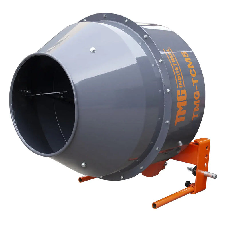 5 Cu-Ft 3-Point Hitch Cement Mixer, PTO Shaft Included, Category 1 & 2 Hookup GMD-TCM5