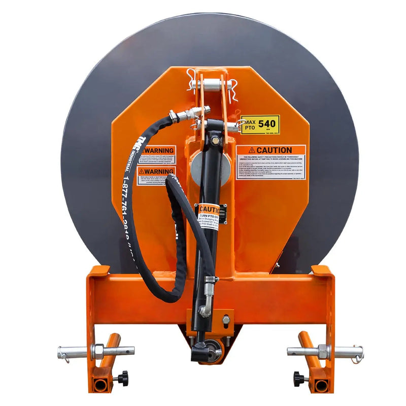 5 Cu-Ft 3-Point Hitch Cement Mixer, PTO Shaft Included, Category 1 & 2 Hookup GMD-TCM5