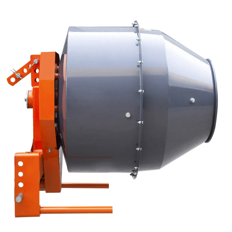 5 Cu-Ft 3-Point Hitch Cement Mixer, PTO Shaft Included, Category 1 & 2 Hookup GMD-TCM5