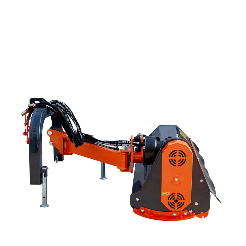50" Ditch Bank Flail Mower, Offset Verge & Slope Cutter for Tractors 20-50 HP GMD-TFMO50