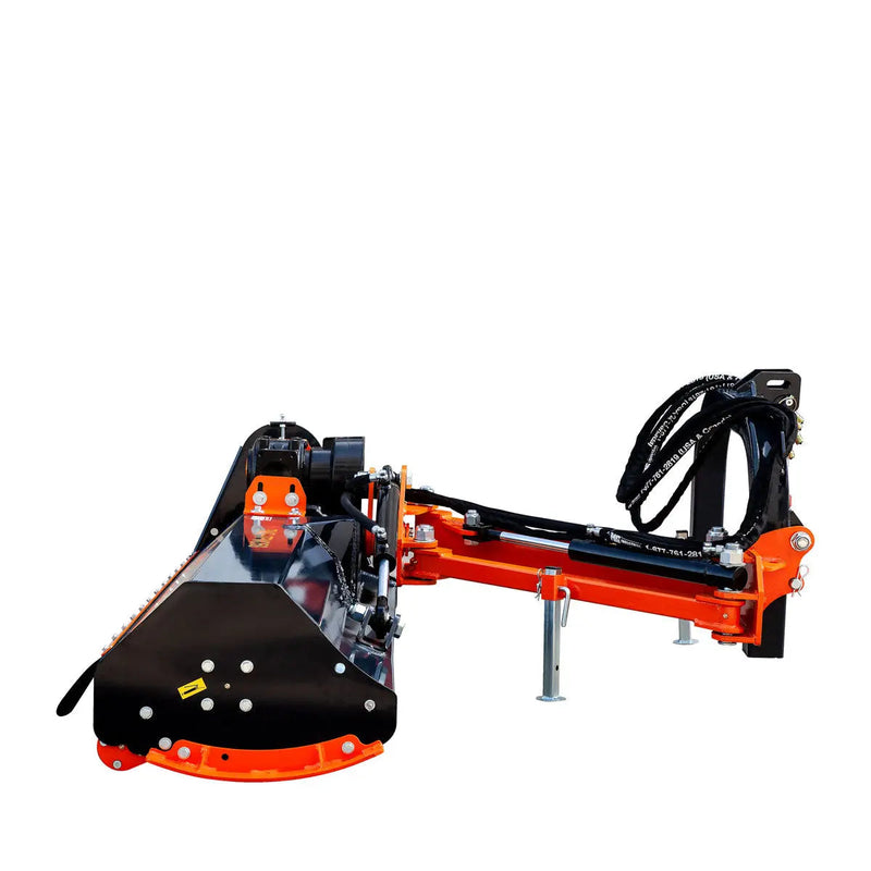 50" Ditch Bank Flail Mower, Offset Verge & Slope Cutter for Tractors 20-50 HP GMD-TFMO50