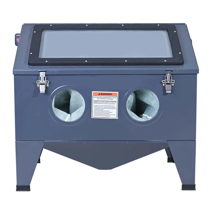 50 Gallon Tabletop Cabinet Sandblaster w/View Window, 115 PSI, 15 CFM, GMD-ABC50