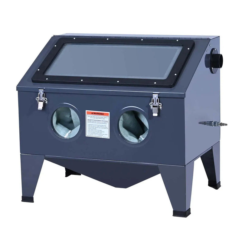 50 Gallon Tabletop Cabinet Sandblaster w/View Window, 115 PSI, 15 CFM, GMD-ABC50