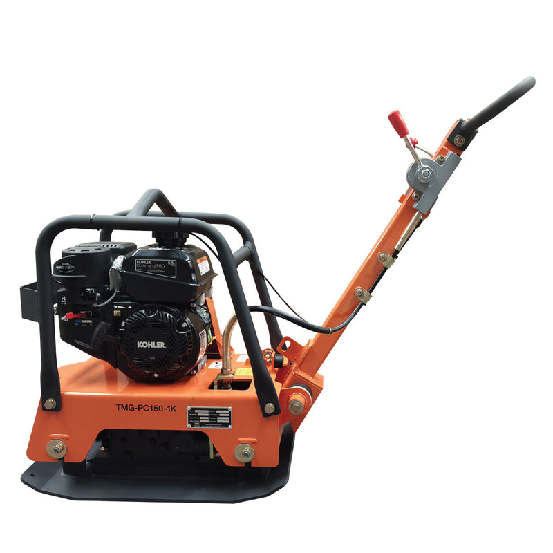 5600-lb Reversible Vibratory Plate Compactor, 5.5 HP Kohler Command Pro Engine, GMD-PC150-1K