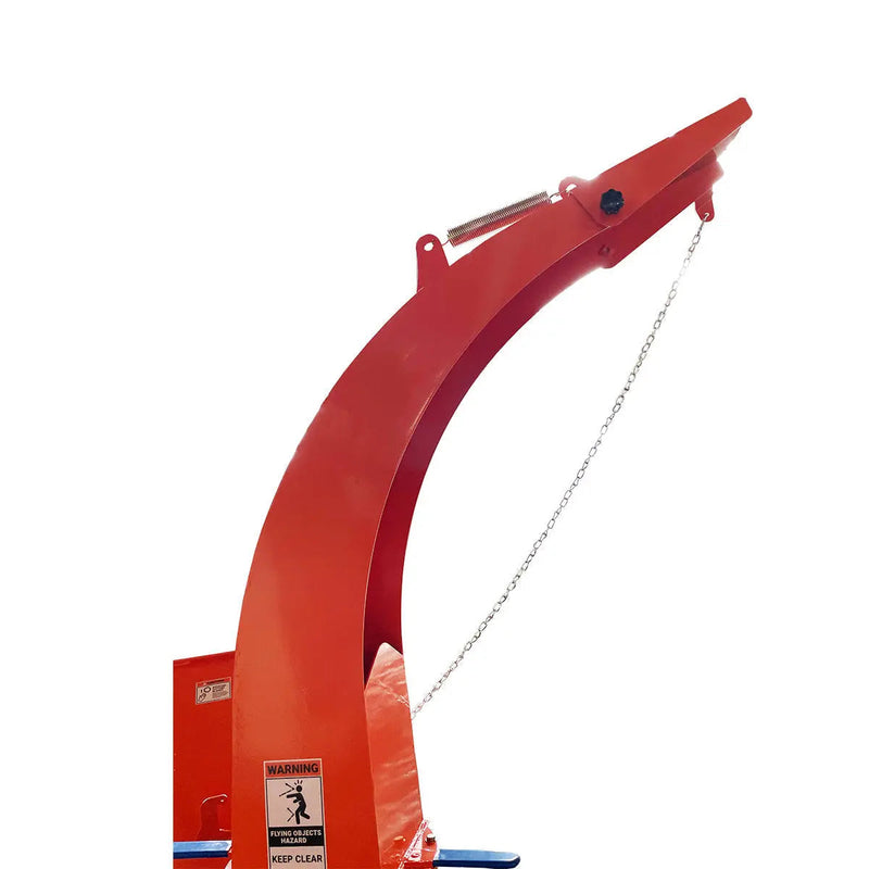6" 3-Point Hitch Wood Chipper, Reversible/Hardened Blades, 360° Swiveling Chute, 40-80 HP Tractors, GMD-WC60