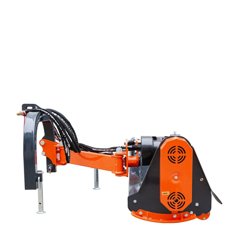 60" Ditch Bank Flail Mower, Offset Verge & Slope Cutter for Tractors 30-60 HP GMD-TFMO60
