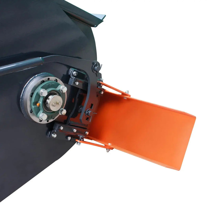 60" Skid Steer Concrete Mixer Attachment, Side Chute Dispenser & Bag Splitter, Universal Mount, 16 Cu-Ft Capacity, GMD-SCM61