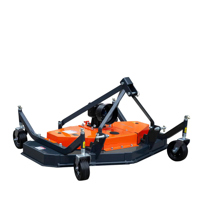 60" Tow-Behind 3 Point Finish Mower, 20-40 HP Compact Tractor, PTO Drive Shaft Included, GMD-TFN60