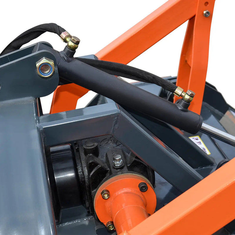 70" 3-Point Hitch Forestry Brush Mulcher, Category 2 Hookup, PTO Driven, Driveline Shaft Included, 70-110 HP, GMD-TMB70