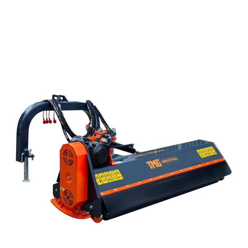 65" Ditch Bank Flail Mower, Offset Verge & Slope Cutter for Tractors 30-60 HP GMD-TFMO70