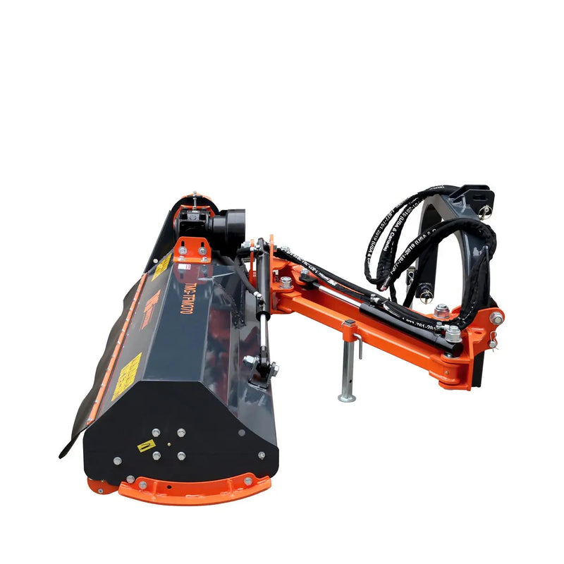 65" Ditch Bank Flail Mower, Offset Verge & Slope Cutter for Tractors 30-60 HP GMD-TFMO70