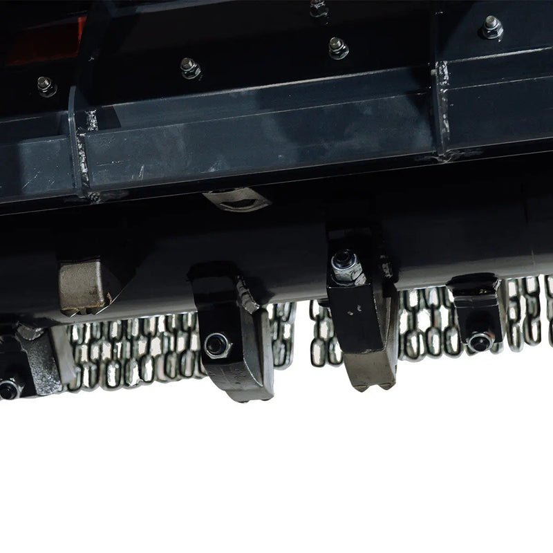 70" Forestry Brush Mulcher, Category 2 Hookup, Widia Cutting Teeth, 70-110 HP Tractors, 3-PTO Shaft Included, GMD-TMB72