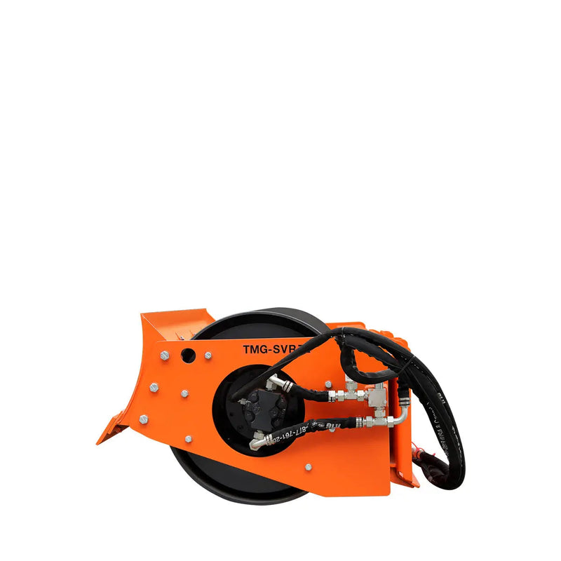 72" Skid Steer Vibratory Roller, 24" Smooth Drum, 16-18 GPM, 2320 PSI, Hydraulic Motor Protection, Built-In Motor Lubrication, GMD-SVR72