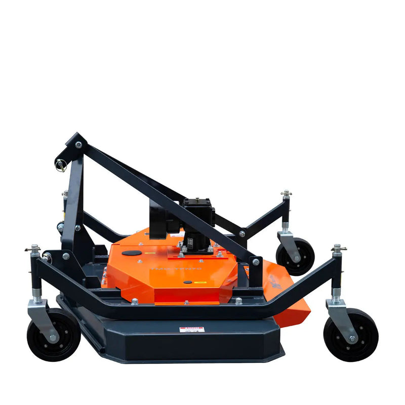 72" Tow-Behind 3-Point Hitch Finish Mower, 30-50 HP Compact Tractor, PTO Drive Shaft Included, GMD-TFN72