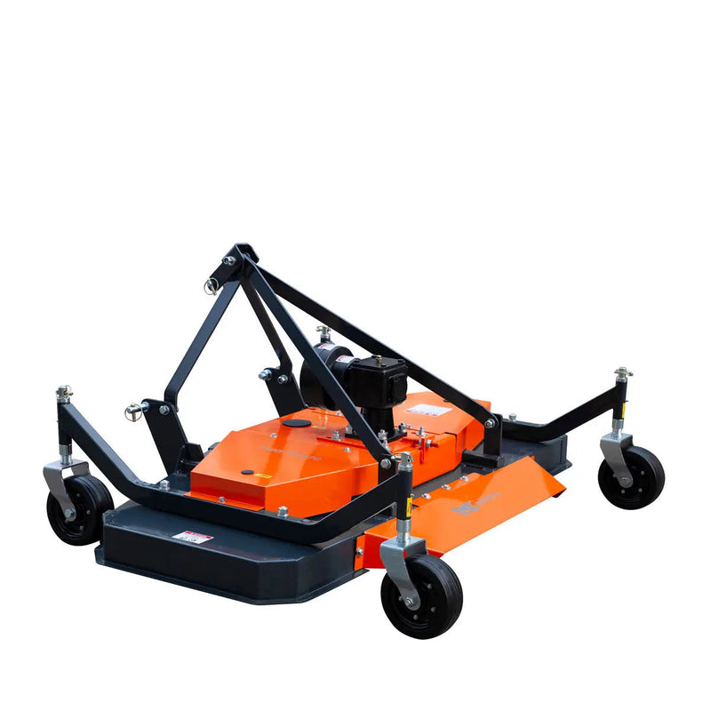 72" Tow-Behind 3-Point Hitch Finish Mower, 30-50 HP Compact Tractor, PTO Drive Shaft Included, GMD-TFN72